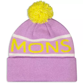 Шапка McCloud Pom Pom Merino Mons Royale, розовый