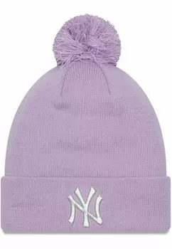 Шапка METALLIC NEW YORK YANKEES New Era, цвет purple