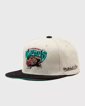Шапка Mitchell & Ness Nba 2 Tone Team Cord Fitted Hwc Memphis Grizzlies, белый