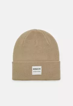 Шапка MOJO LOGO BEANIE MSCH Copenhagen, бежевый