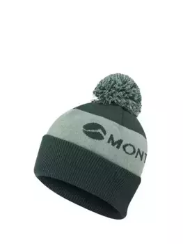 Шапка Montane Logo Cuffed Bobble, цвет deep/forest
