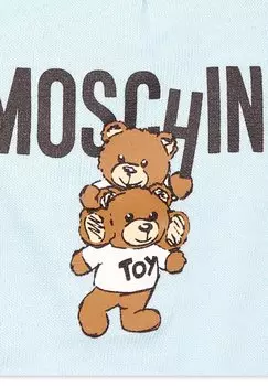Шапка MOSCHINO, цвет Light Blue