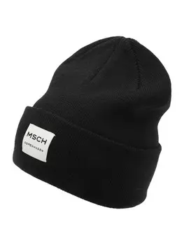 Шапка MSCH COPENHAGEN Beanie Mojo, черный
