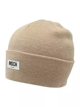 Шапка MSCH COPENHAGEN Beanie Mojo, кэмел