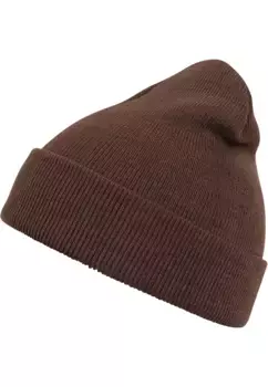 Шапка MSTRDS "MSTRDS Accessories Beanie Basic Flap" (1 шт.), шоколадный