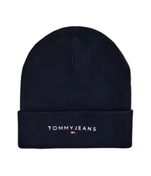 Шапка мужская Tommy Jeans с линейным логотипом, синий
