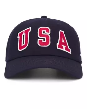 Шапка мужская USA Hat Sporty & Rich, темно-синий