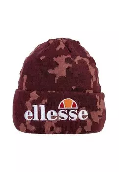Шапка мужская VELLY CAMO - Beanie, один размер, вышивка, камуфляж ellesse, цвет Lila One Size