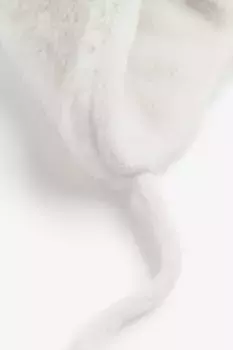 Шапка на флисовой подкладке H&M, белый