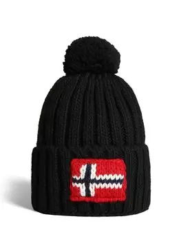 Шапка NAPAPIJRI Beanie Semiury, черный