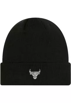 Шапка NBA METALLIC LOGO CHICAGO BULLS New Era, цвет black