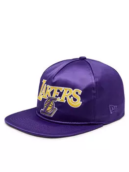 Шапка Nba Patch Retro Golfer Lakers New Era, фиолетовый