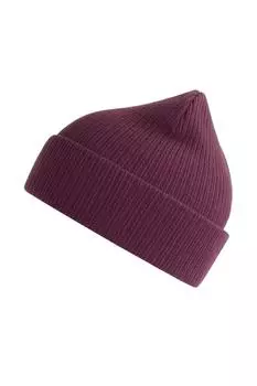 Шапка Nelson в рубчик из органического хлопка Atlantis, красный