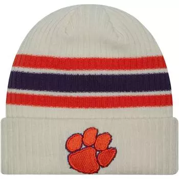 Шапка New Era Clemson Tigers, кремовый