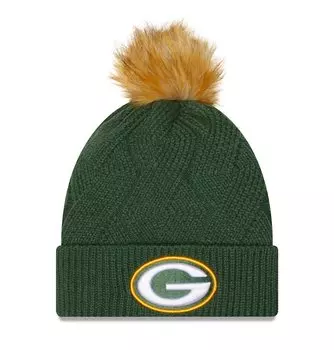 Шапка New Era Green Bay Packers, зеленый
