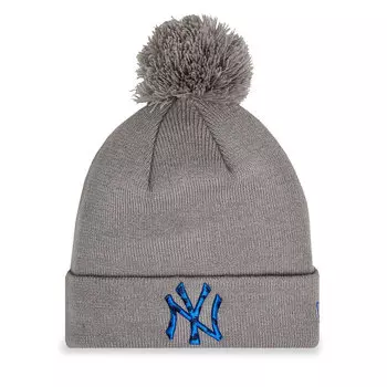 Шапка New Era InfillBobble Nyy, серый