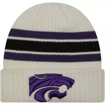 Шапка New Era Kansas State Wildcats, кремовый