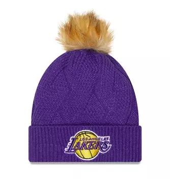 Шапка New Era Los Angeles Lakers, фиолетовый