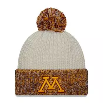 Шапка New Era Minnesota Golden Gophers, кремовый