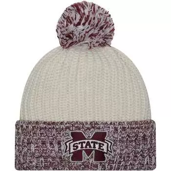Шапка New Era Mississippi State Bulldogs, кремовый