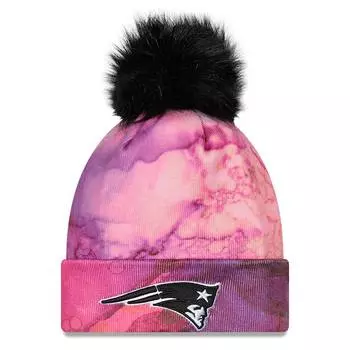 Шапка New Era New England Patriots, розовый
