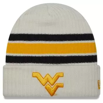 Шапка New Era West Virginia Mountaineers, кремовый