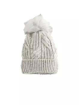 Шапка Next Beanie, светло-серый