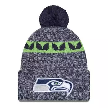 Шапка NFL SEATTLE SEAHAWKS SIDELINE KNIT BEANIE New Era, цвет Dunkelblau