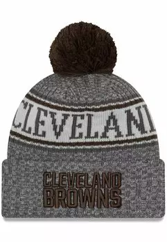 Шапка NFL SIDELINE CLEVELAND BROWNS New Era, цвет graphite