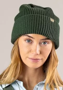 Шапка NILAY Living Crafts, цвет dark olive