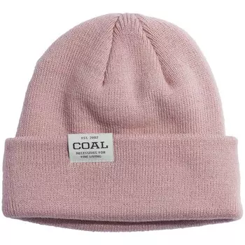 Шапка низкая Coal The Uniform, пыльная розовый