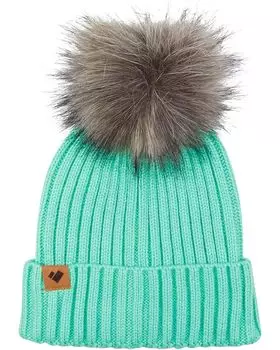 Шапка Obermeyer Denver Faux Fur Pom Beanie, цвет Jasmint