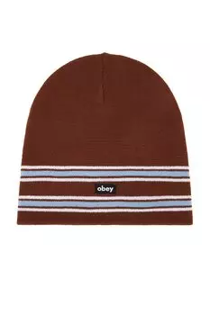Шапка Obey Bass, цвет Sepia