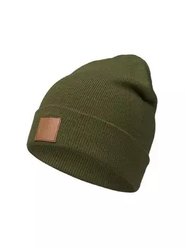Шапка Occulto Beanie Luca, оливковый
