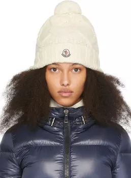 Шапка Off-White с помпонами Moncler