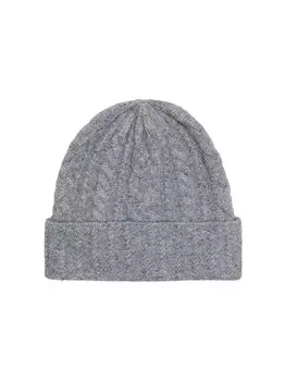 Шапка ONLY Beanie, светло-серый