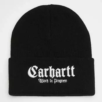 Шапка Onyx Beanie Carhartt WIP, цвет black/white
