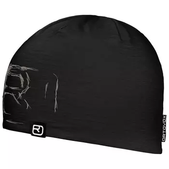 Шапка Ortovox 120 Tec Logo Beanie, цвет Black Raven