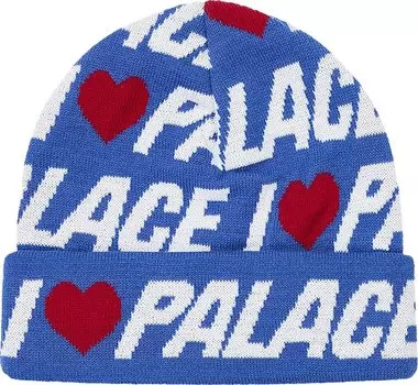Шапка Palace I Love Palace 'Blue', синий