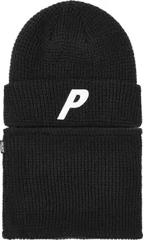 Шапка Palace Zip Off Facewarmer P 'Black', черный