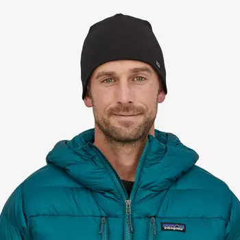 Шапка Patagonia Beanie, черный
