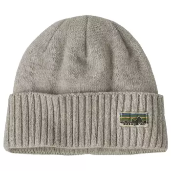 Шапка Patagonia Brodeo Beanie, цвет OG Legacy Label: Crisp Grey