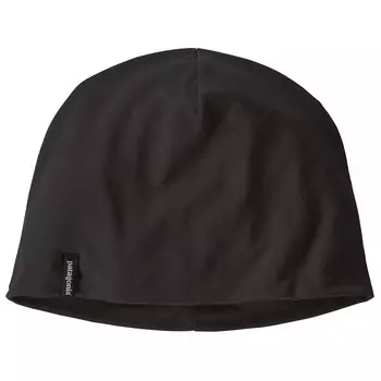 Шапка Patagonia Overlook Merino Wool Liner Beanie, черный