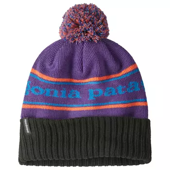 Шапка Patagonia Powder Town Beanie, цвет Park Stripe: Purple
