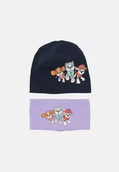 Шапка PAWPATROL MAXI HEADB/HAT SET UNISEX Name it, цвет dark blue, purple