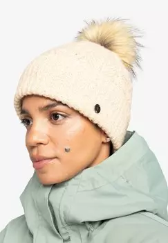 Шапка PEAK CHIC MIT KREMPE Roxy, бежевый