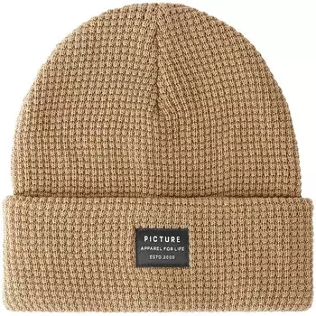 Шапка Picture Organic York, dark stone