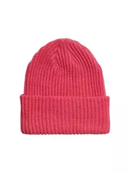 Шапка PIECES Beanie PCHEXO, цвет raspberry