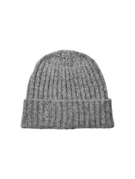 Шапка PIECES Beanie PCMARGOT, цвет mottled grey