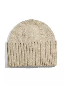 Шапка PIECES Beanie, пятнистый бежевый